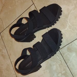 Madden girl strap heel sandals